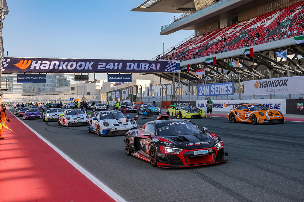 24小时耐力系列赛开启新赛季韩泰轮胎连续十年鼎力支持1